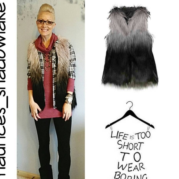 Faux fur vest - Picture 4 of 4